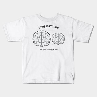 Size Matters - Brain Kids T-Shirt